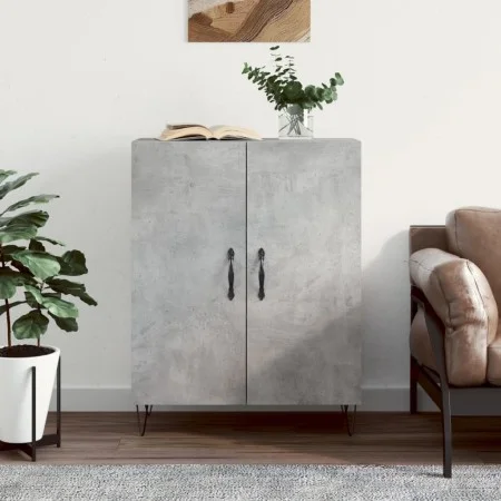 Engineered wood sideboard in concrete grey 69.5x34x90 cm by vidaXL, Sideboards - Ref: Foro24-827720, Price: 73,65 €, Discount: %