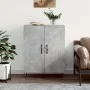Graues Sideboard aus Holzwerkstoff Beton 69,5x34x90 cm von vidaXL, Sideboards - Ref: Foro24-827720, Preis: 73,63 €, Rabatt: %