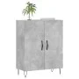 Engineered wood sideboard in concrete grey 69.5x34x90 cm by vidaXL, Sideboards - Ref: Foro24-827720, Price: 73,65 €, Discount: %