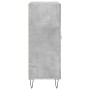 Engineered wood sideboard in concrete grey 69.5x34x90 cm by vidaXL, Sideboards - Ref: Foro24-827720, Price: 74,56 €, Discount: %
