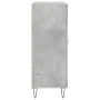Engineered wood sideboard in concrete grey 69.5x34x90 cm by vidaXL, Sideboards - Ref: Foro24-827720, Price: 73,65 €, Discount: %