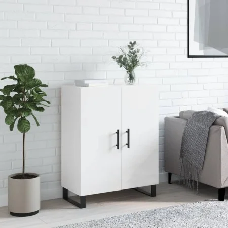Hochglanzweißes Sperrholz-Sideboard 69,5 x 34 x 90 cm von vidaXL, Sideboards - Ref: Foro24-827750, Preis: 90,48 €, Rabatt: %