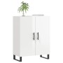 Aparador de madera contrachapada blanco brillante 69,5x34x90 cm de vidaXL, Aparadores - Ref: Foro24-827750, Precio: 94,17 €, ...