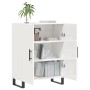 Aparador de madera contrachapada blanco brillante 69,5x34x90 cm de vidaXL, Aparadores - Ref: Foro24-827750, Precio: 94,17 €, ...