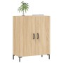 Aparador de madera de ingeniería roble Sonoma 69,5x34x90 cm de vidaXL, Aparadores - Ref: Foro24-827727, Precio: 92,81 €, Desc...
