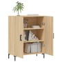 Aparador de madera de ingeniería roble Sonoma 69,5x34x90 cm de vidaXL, Aparadores - Ref: Foro24-827727, Precio: 92,81 €, Desc...