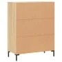 Sideboard aus Sonoma-Eichenholzwerkstoff, 69,5 x 34 x 90 cm von vidaXL, Sideboards - Ref: Foro24-827727, Preis: 89,58 €, Raba...