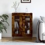 Sideboard aus geräuchertem Eichenholzwerkstoff, 69,5 x 34 x 90 cm von vidaXL, Sideboards - Ref: Foro24-827761, Preis: 88,90 €...