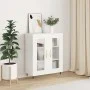 White engineered wood sideboard 69.5x34x90 cm by vidaXL, Sideboards - Ref: Foro24-827764, Price: 82,59 €, Discount: %