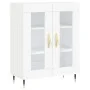 White engineered wood sideboard 69.5x34x90 cm by vidaXL, Sideboards - Ref: Foro24-827764, Price: 82,59 €, Discount: %
