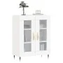 White engineered wood sideboard 69.5x34x90 cm by vidaXL, Sideboards - Ref: Foro24-827764, Price: 82,59 €, Discount: %