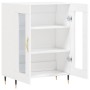 Weißes Sideboard aus Holzwerkstoff, 69,5 x 34 x 90 cm von vidaXL, Sideboards - Ref: Foro24-827764, Preis: 83,53 €, Rabatt: %