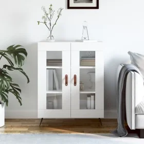 White engineered wood sideboard 69.5x34x90 cm by vidaXL, Sideboards - Ref: Foro24-827756, Price: 61,65 €, Discount: %