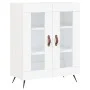 Aparador de madera de ingeniería blanco 69,5x34x90 cm de vidaXL, Aparadores - Ref: Foro24-827756, Precio: 61,64 €, Descuento: %