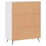White engineered wood sideboard 69.5x34x90 cm by vidaXL, Sideboards - Ref: Foro24-827756, Price: 61,64 €, Discount: %