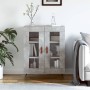 Engineered wood sideboard in concrete grey 69.5x34x90 cm by vidaXL, Sideboards - Ref: Foro24-827760, Price: 81,52 €, Discount: %