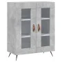 Engineered wood sideboard in concrete grey 69.5x34x90 cm by vidaXL, Sideboards - Ref: Foro24-827760, Price: 80,55 €, Discount: %