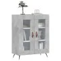 Engineered wood sideboard in concrete grey 69.5x34x90 cm by vidaXL, Sideboards - Ref: Foro24-827760, Price: 80,55 €, Discount: %