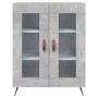 Engineered wood sideboard in concrete grey 69.5x34x90 cm by vidaXL, Sideboards - Ref: Foro24-827760, Price: 81,52 €, Discount: %