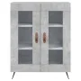Engineered wood sideboard in concrete grey 69.5x34x90 cm by vidaXL, Sideboards - Ref: Foro24-827760, Price: 80,55 €, Discount: %