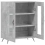 Engineered wood sideboard in concrete grey 69.5x34x90 cm by vidaXL, Sideboards - Ref: Foro24-827760, Price: 80,55 €, Discount: %