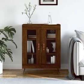 Sideboard aus eichenbraunem Holzwerkstoff, 69,5 x 34 x 90 cm von vidaXL, Sideboards - Ref: Foro24-827763, Preis: 84,24 €, Rab...