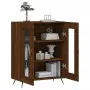 Aparador de madera de ingeniería marrón roble 69,5x34x90 cm de vidaXL, Aparadores - Ref: Foro24-827763, Precio: 84,23 €, Desc...