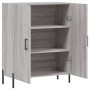 Sonoma-graues Sideboard aus Holzwerkstoff, 69,5 x 34 x 90 cm von vidaXL, Sideboards - Ref: Foro24-827738, Preis: 86,06 €, Rab...