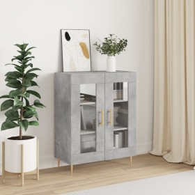 Graues Sideboard aus Holzwerkstoff Beton 69,5x34x90 cm von vidaXL, Sideboards - Ref: Foro24-827776, Preis: 88,63 €, Rabatt: %