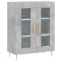 Engineered wood sideboard in concrete grey 69.5x34x90 cm by vidaXL, Sideboards - Ref: Foro24-827776, Price: 88,63 €, Discount: %