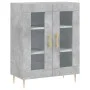 Engineered wood sideboard in concrete grey 69.5x34x90 cm by vidaXL, Sideboards - Ref: Foro24-827776, Price: 87,47 €, Discount: %