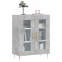 Aparador de madera de ingeniería gris hormigón 69,5x34x90 cm de vidaXL, Aparadores - Ref: Foro24-827776, Precio: 88,63 €, Des...