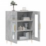 Aparador de madera de ingeniería gris hormigón 69,5x34x90 cm de vidaXL, Aparadores - Ref: Foro24-827776, Precio: 88,63 €, Des...
