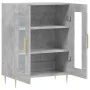 Engineered wood sideboard in concrete grey 69.5x34x90 cm by vidaXL, Sideboards - Ref: Foro24-827776, Price: 87,47 €, Discount: %