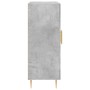 Aparador de madera de ingeniería gris hormigón 69,5x34x90 cm de vidaXL, Aparadores - Ref: Foro24-827776, Precio: 88,63 €, Des...