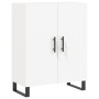 Aparador de madera de ingeniería blanco 69,5x34x90 cm de vidaXL, Aparadores - Ref: Foro24-827748, Precio: 85,70 €, Descuento: %