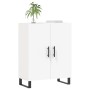 Aparador de madera de ingeniería blanco 69,5x34x90 cm de vidaXL, Aparadores - Ref: Foro24-827748, Precio: 85,70 €, Descuento: %