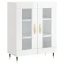 Hochglanzweißes Sperrholz-Sideboard 69,5 x 34 x 90 cm von vidaXL, Sideboards - Ref: Foro24-827766, Preis: 87,65 €, Rabatt: %
