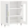 Hochglanzweißes Sperrholz-Sideboard 69,5 x 34 x 90 cm von vidaXL, Sideboards - Ref: Foro24-827766, Preis: 87,65 €, Rabatt: %