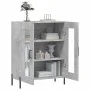 Concrete gray engineered wood sideboard 69.5x34x90 cm by vidaXL, Sideboards - Ref: Foro24-827800, Price: 88,38 €, Discount: %