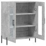 Concrete gray engineered wood sideboard 69.5x34x90 cm by vidaXL, Sideboards - Ref: Foro24-827800, Price: 89,39 €, Discount: %