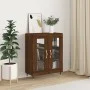 Sideboard aus eichenbraunem Holzwerkstoff, 69,5 x 34 x 90 cm von vidaXL, Sideboards - Ref: Foro24-827771, Preis: 82,29 €, Rab...