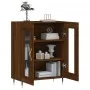 Sideboard aus eichenbraunem Holzwerkstoff, 69,5 x 34 x 90 cm von vidaXL, Sideboards - Ref: Foro24-827771, Preis: 82,29 €, Rab...