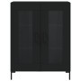 Black engineered wood sideboard 69.5x34x90 cm by vidaXL, Sideboards - Ref: Foro24-827789, Price: 90,05 €, Discount: %