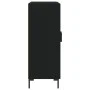 Black engineered wood sideboard 69.5x34x90 cm by vidaXL, Sideboards - Ref: Foro24-827789, Price: 86,60 €, Discount: %