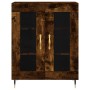 Sideboard aus Holzwerkstoff Räuchereiche 69,5x34x90 cm von vidaXL, Sideboards - Ref: Foro24-827769, Preis: 81,87 €, Rabatt: %