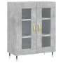 Concrete gray engineered wood sideboard 69.5x34x90 cm by vidaXL, Sideboards - Ref: Foro24-827768, Price: 59,13 €, Discount: %