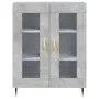 Concrete gray engineered wood sideboard 69.5x34x90 cm by vidaXL, Sideboards - Ref: Foro24-827768, Price: 59,13 €, Discount: %