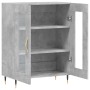 Concrete gray engineered wood sideboard 69.5x34x90 cm by vidaXL, Sideboards - Ref: Foro24-827768, Price: 59,64 €, Discount: %