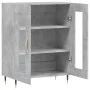 Concrete gray engineered wood sideboard 69.5x34x90 cm by vidaXL, Sideboards - Ref: Foro24-827768, Price: 59,13 €, Discount: %